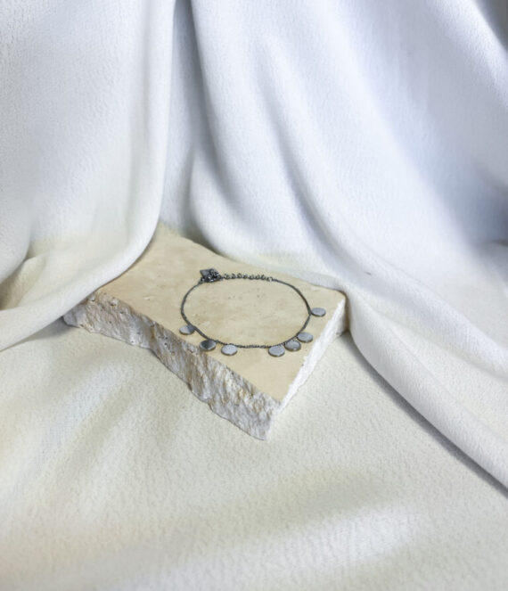 Bracelet - acier - steel shell pearl ZAG Bijoux