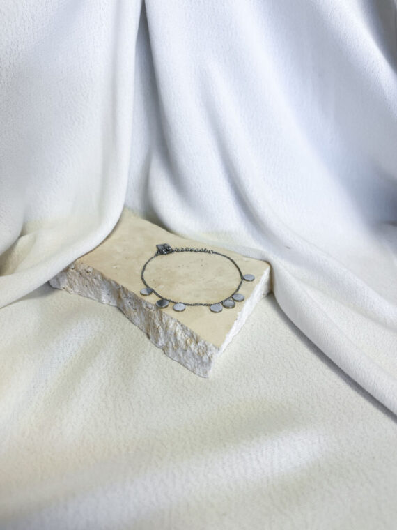 Bracelet - acier - steel shell pearl ZAG Bijoux
