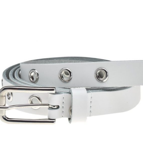 Belt 20742 white silver | Elvy Fashion