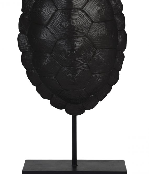 Ornament Turtle zwart | Light & Living