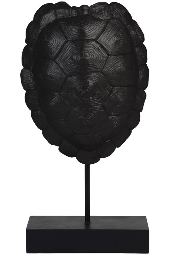 Ornament Turtle zwart | Light & Living