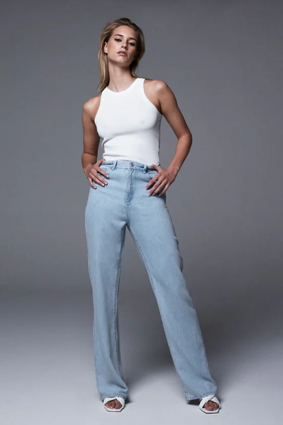 Flowy Wide Leg Jeans | Homage to denim