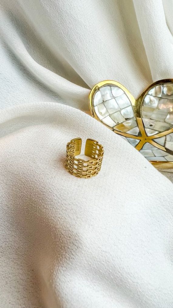 Bague link ring | ZAG Bijoux