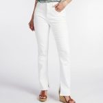 Trousers flair split jeans | Esqualo