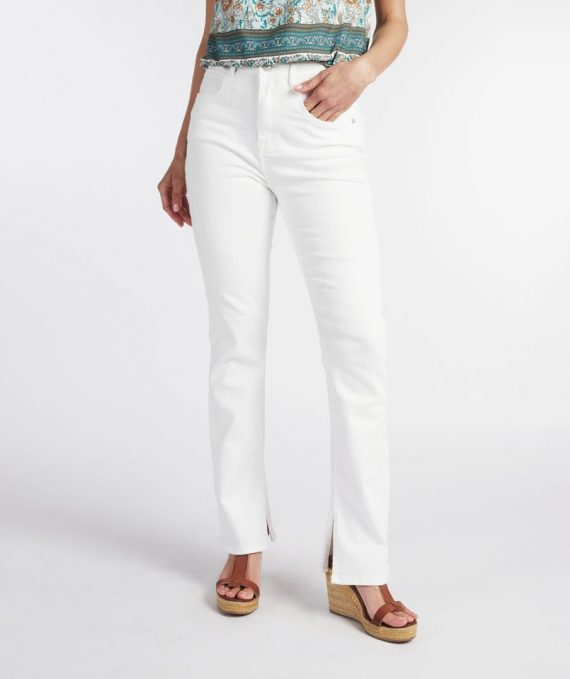 Trousers flair split jeans | Esqualo