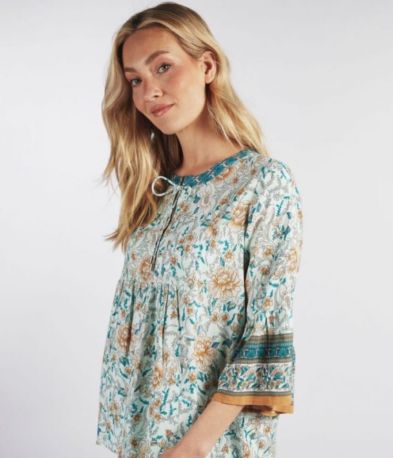 Blouse shore print | Esqualo