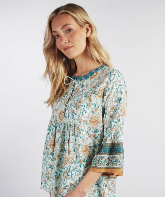 Blouse shore print | Esqualo