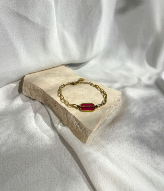 Nikov bracelet pink | ZAG Bijoux