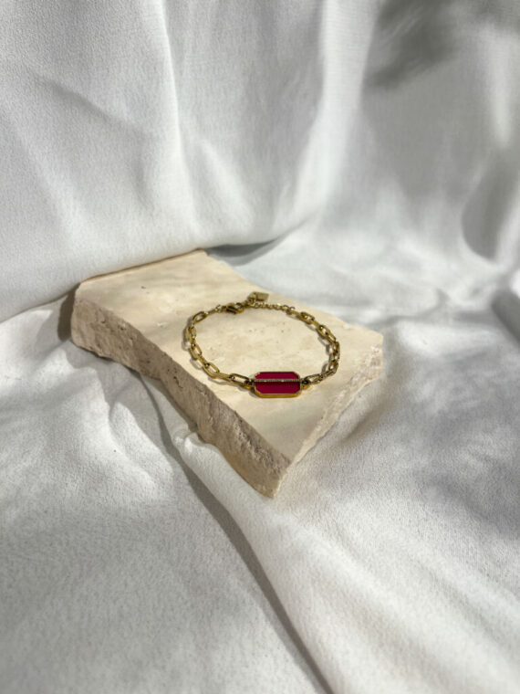 Nikov bracelet pink | ZAG Bijoux