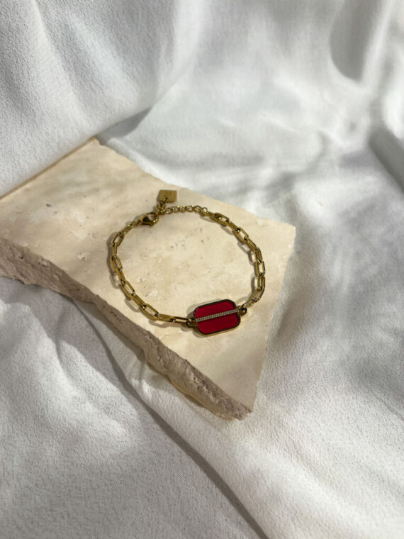 Nikov bracelet pink | ZAG Bijoux