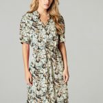 Suzy maxi jurk groen | Freebird