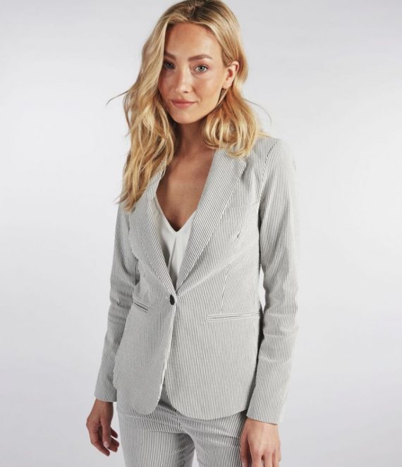 Blazer striped black | Esqualo
