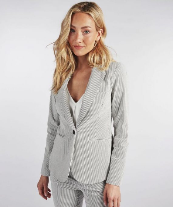 Blazer striped black | Esqualo