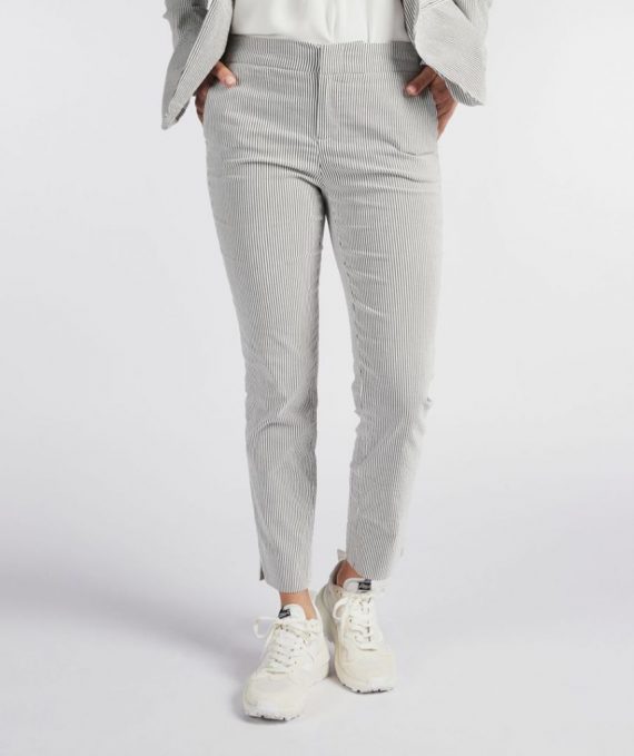 Trousers chino striped black | Esqualo