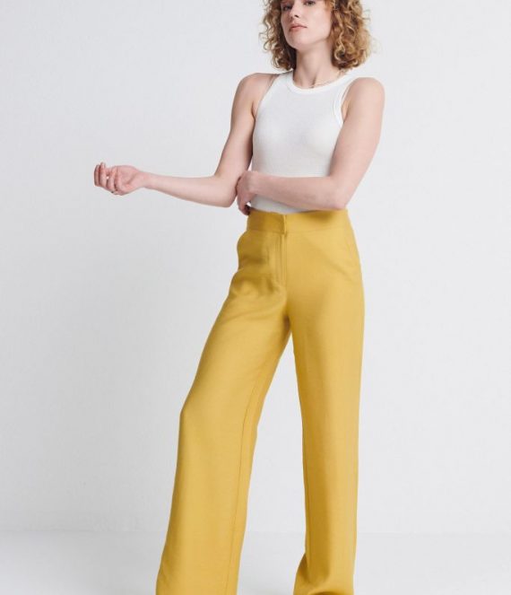 Celia pants yellow | Spooq