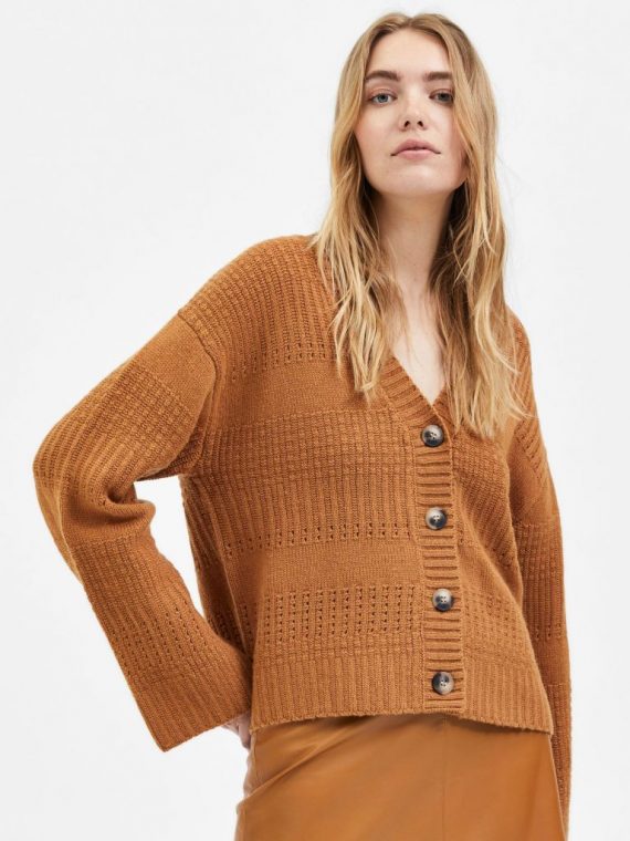 Chunky gebreid vest | Selected Femme