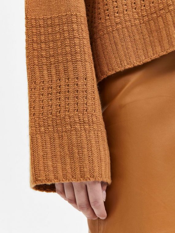 Chunky gebreid vest | Selected Femme
