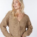 Cardigan chunky knit | Esqualo