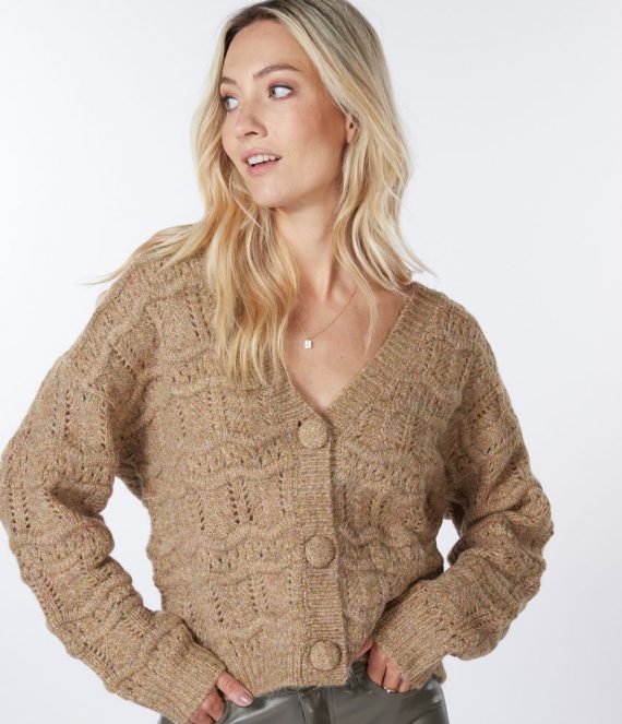 Cardigan chunky knit | Esqualo