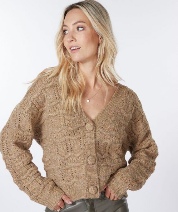 Cardigan chunky knit | Esqualo