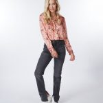 Jeans flared split | Esqualo