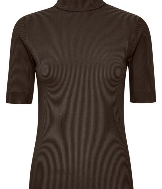 Zoe t-shirt Brown | My Essential Wardrobe