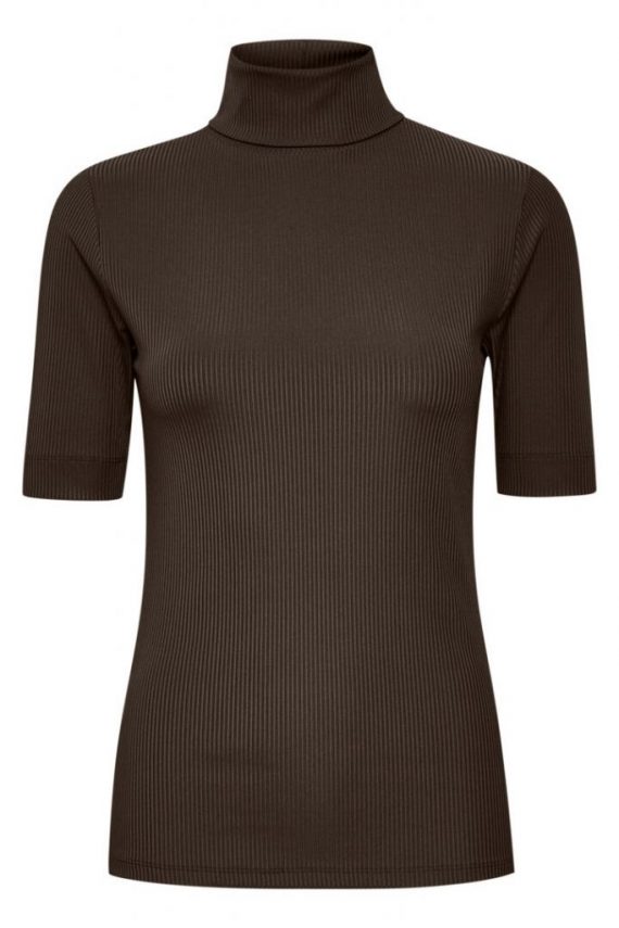 Zoe t-shirt Brown | My Essential Wardrobe