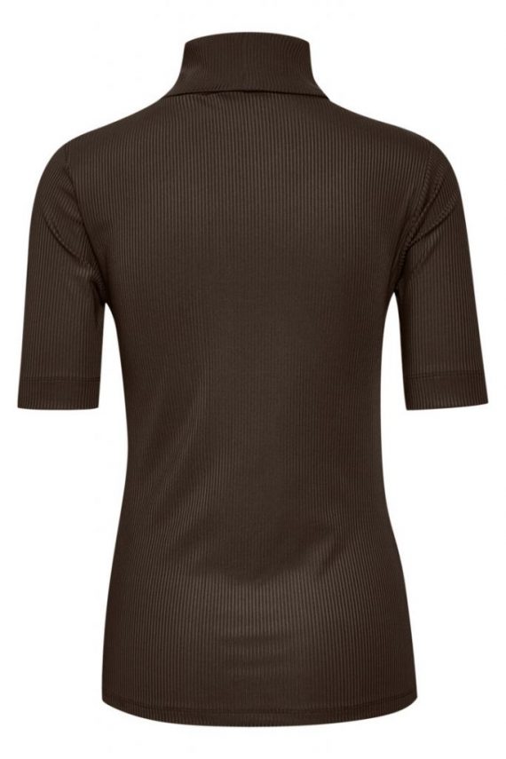 Zoe t-shirt Brown | My Essential Wardrobe