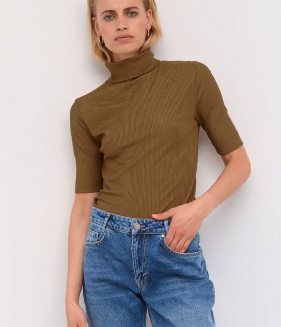 MWZoe t-shirt Toffee Brown | My Essential Wardrobe
