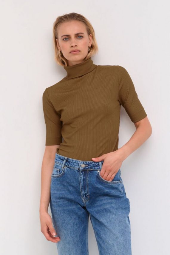 MWZoe t-shirt Toffee Brown | My Essential Wardrobe