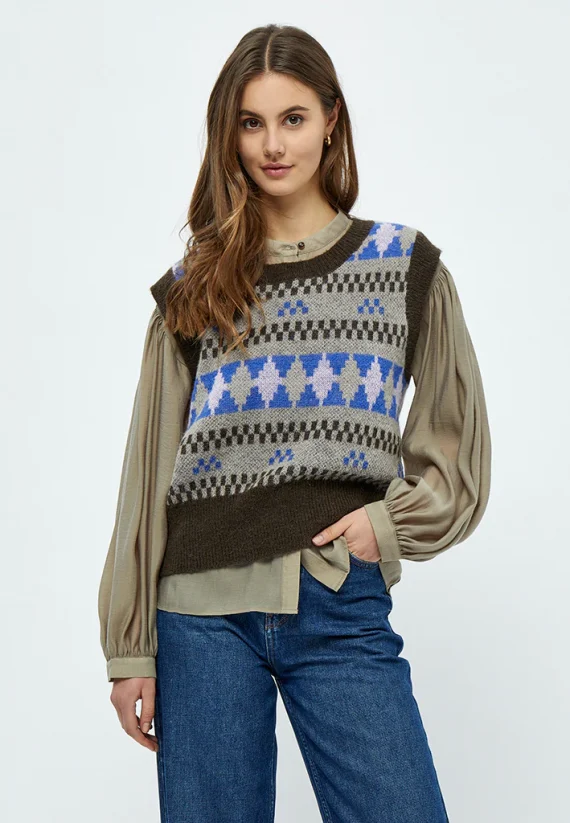 Sif gebreid vest | Minus