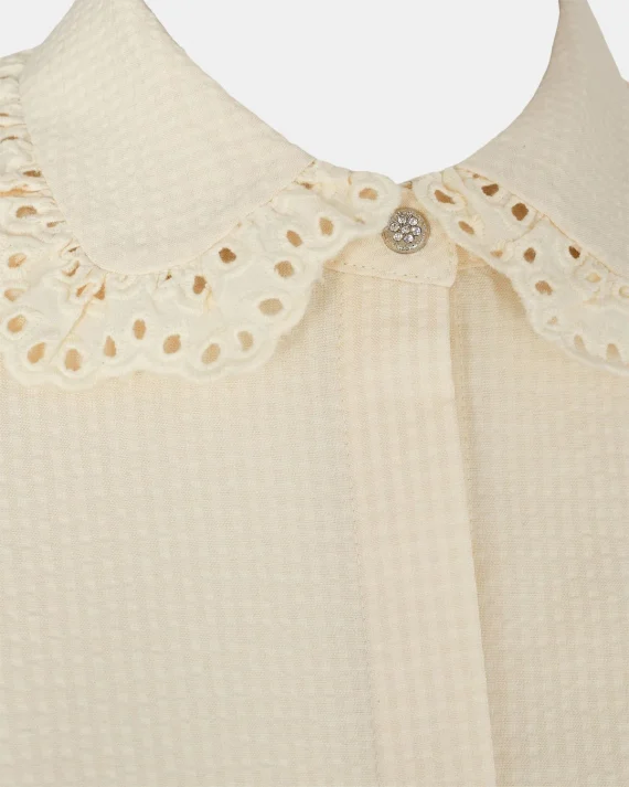 Ecru blouse | Sofie Schnoor