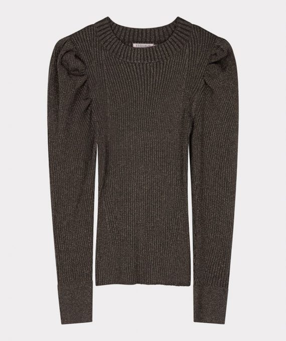 Sweater rib lurex puff Esqualo