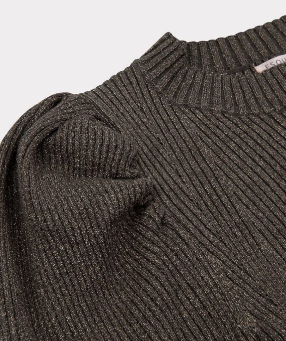 Sweater rib lurex puff Esqualo