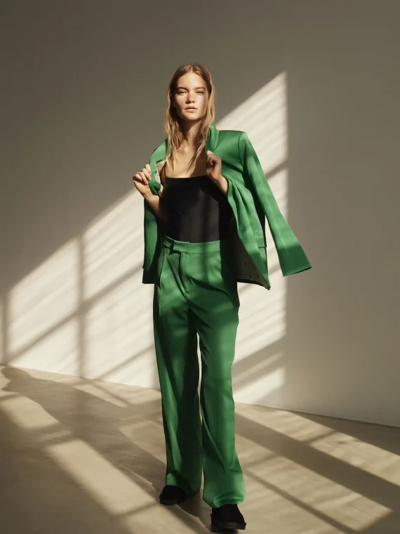 Trousers green | Sofie Schnoor