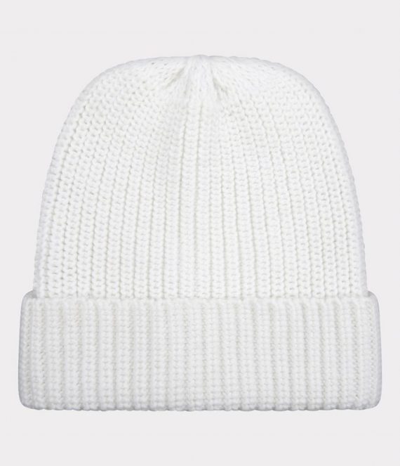 Beanie knit white Esqualo