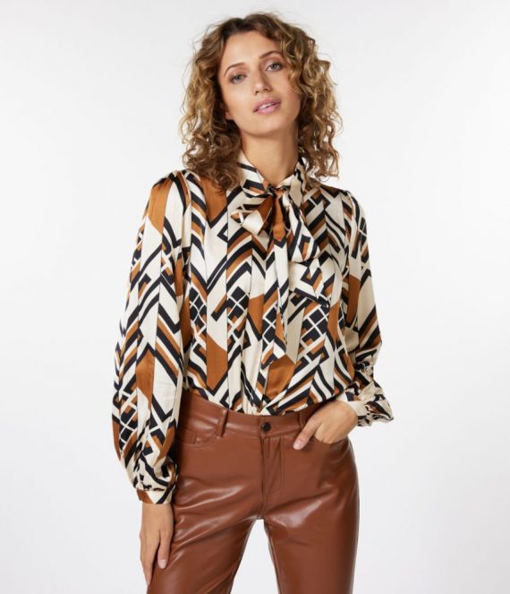 Blouse bow escape Esqualo
