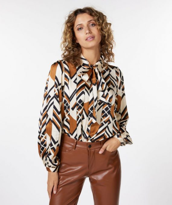 Blouse bow escape Esqualo