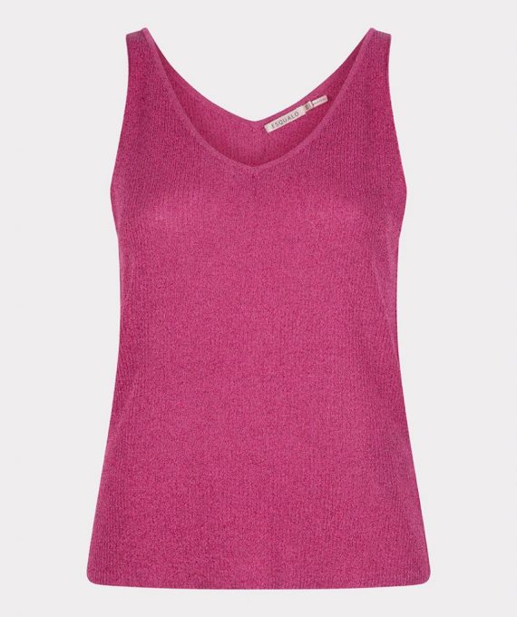 Camisole lurex pink | Esqualo