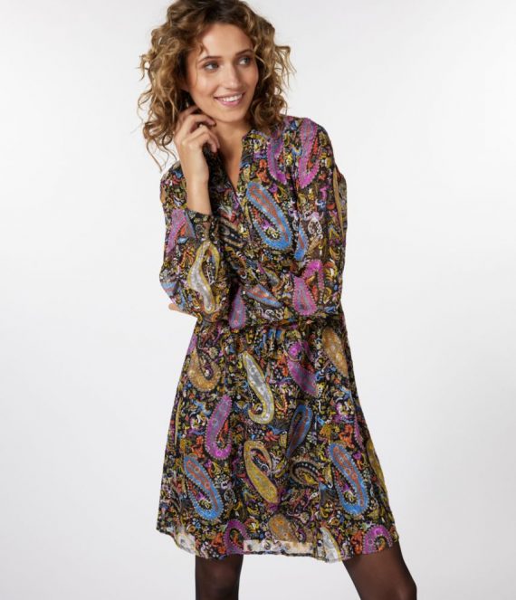 Dress paisley party Esqualo