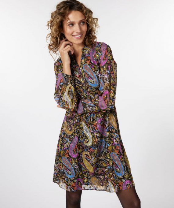 Dress paisley party Esqualo