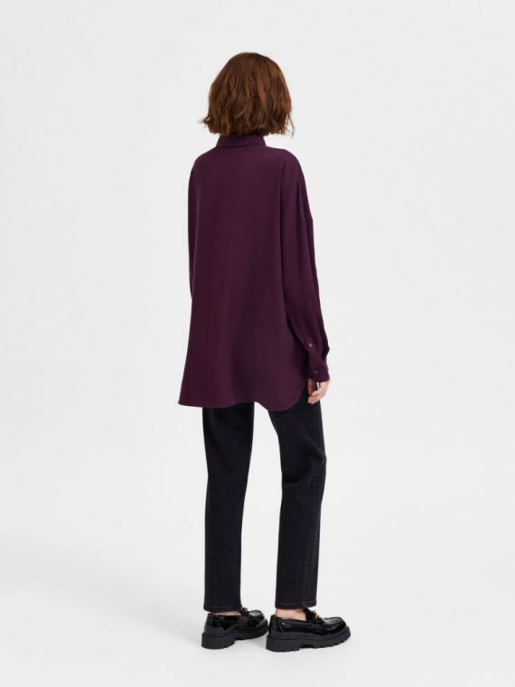 Lange mouwen overhemd purple | Selected Femme