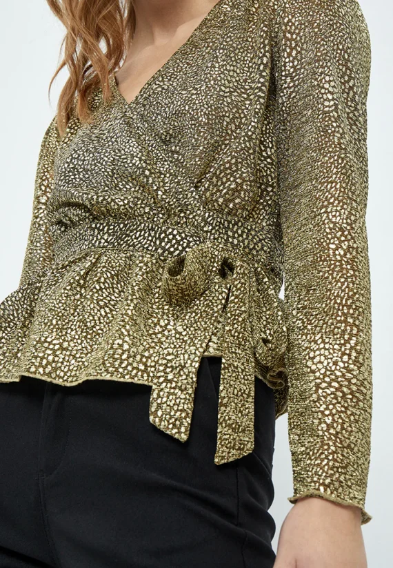 Mollie wikkel blouse | Minus