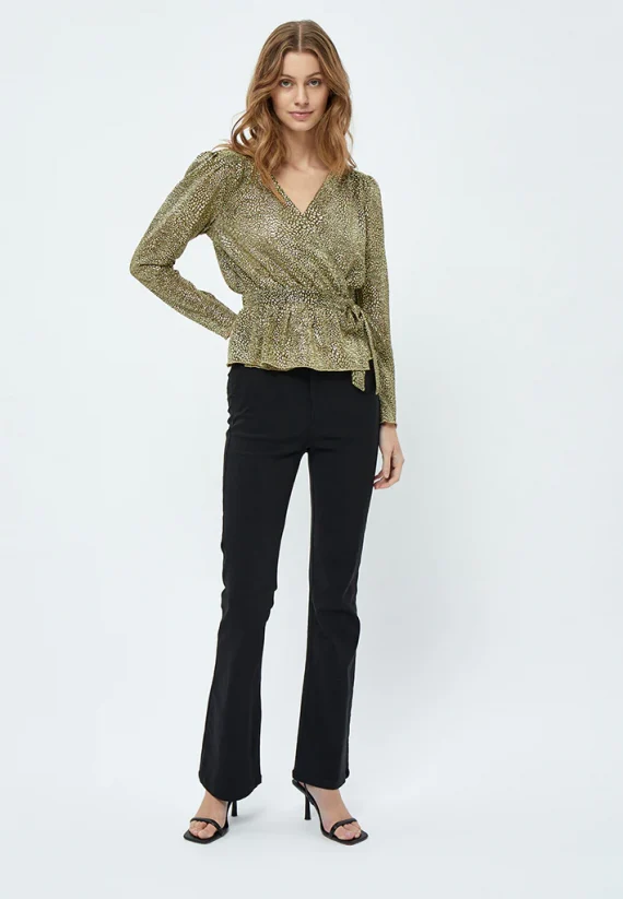 Mollie wikkel blouse | Minus