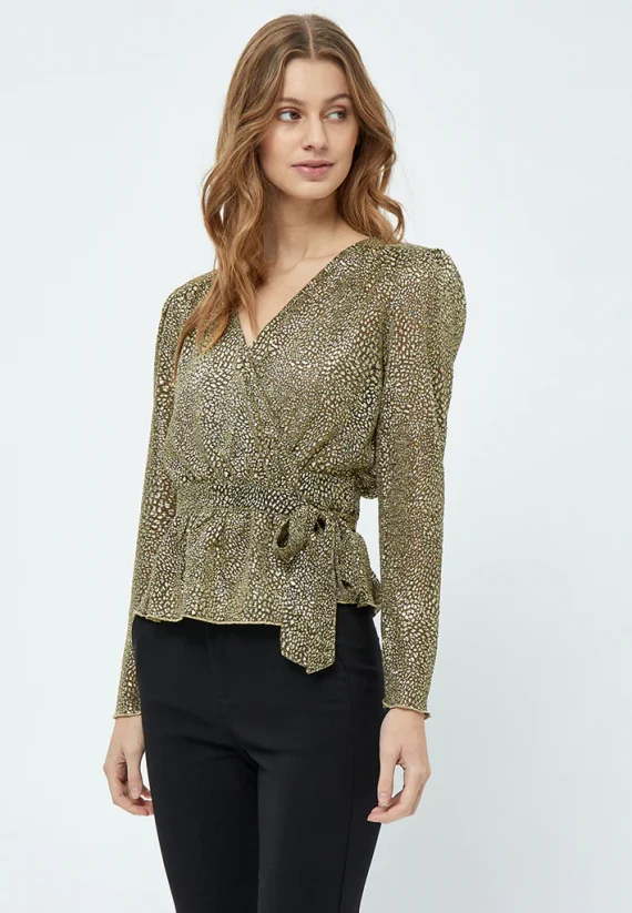 Mollie wikkel blouse | Minus