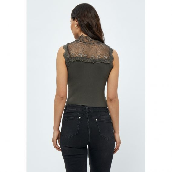 Vanessa high neck green | Minus