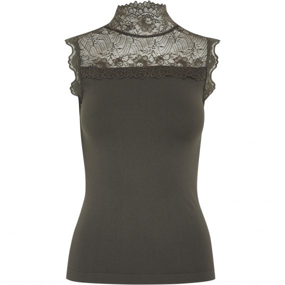 Vanessa high neck green | Minus