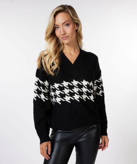 Sweater houdstooth | Esqualo