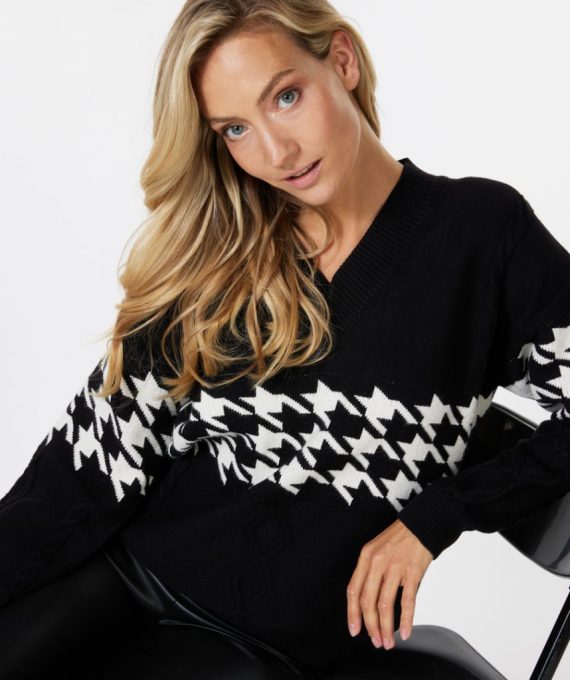 Sweater houdstooth | Esqualo