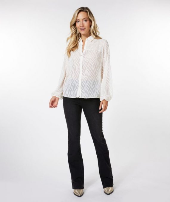 Blouse burn out smock | Esqualo